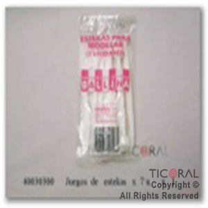 JUEGO DE ESTEKAS X 7 BALLINA x 1